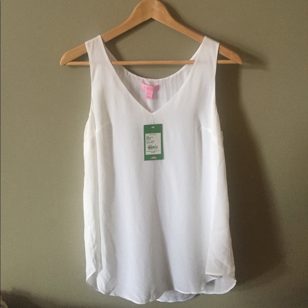 Lilly Pulitzer white top